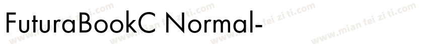 FuturaBookC Normal字体转换